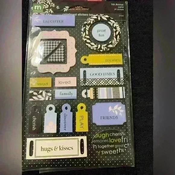 Lot of 13 pkgs, Assortment of Sticker Sheets - Picture 5 of 14